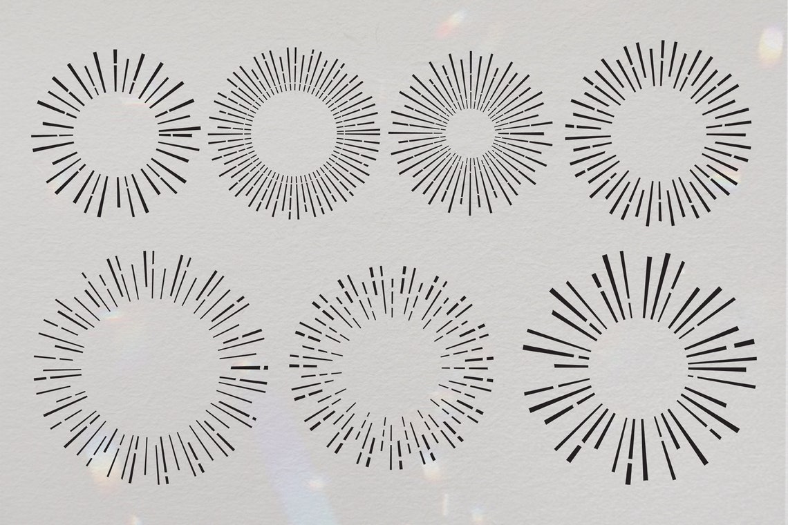 20 Sunburst SVG Bundle | Sunburst PNG | Sunburst Collection | Sunburst ...