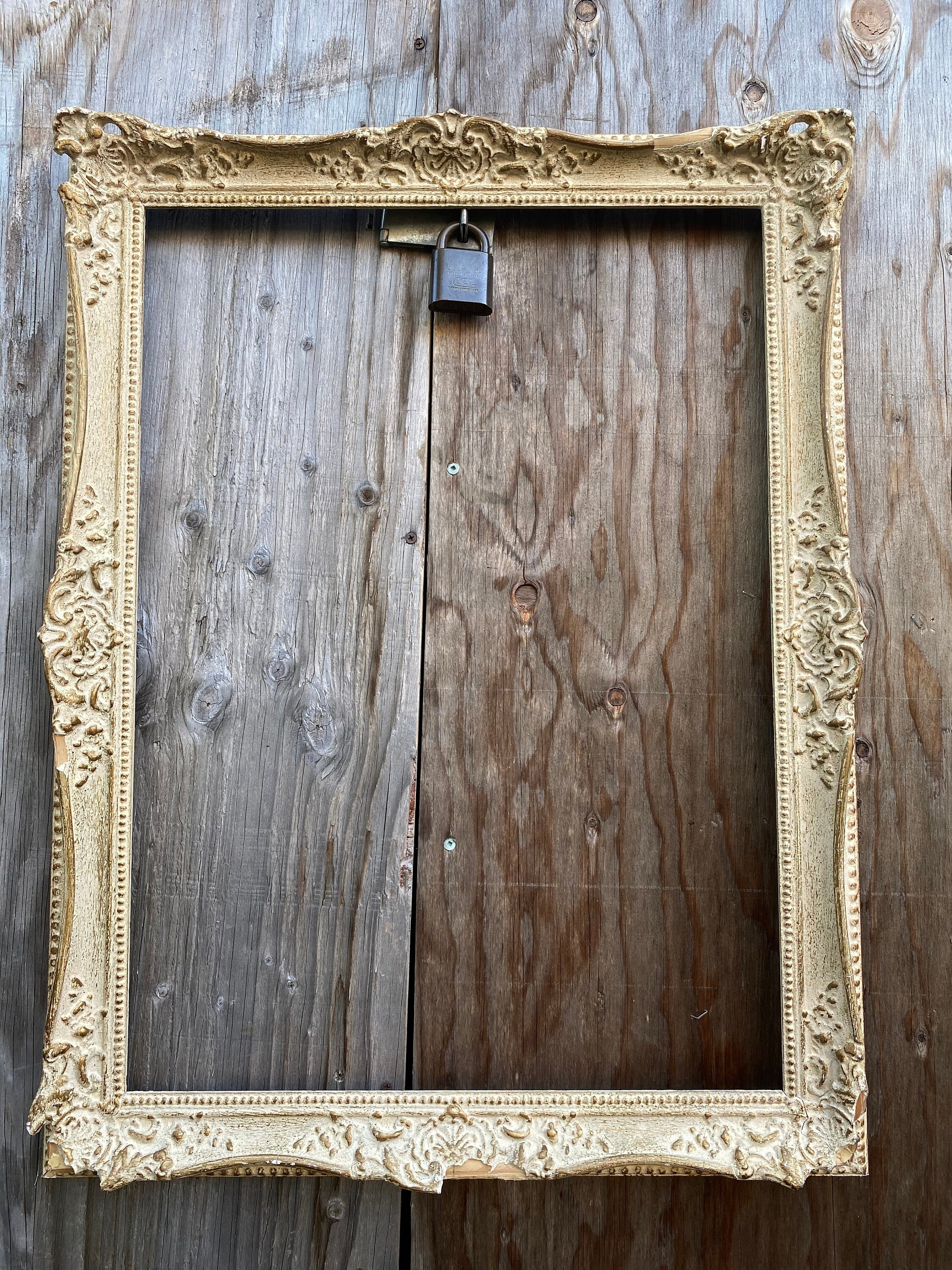 C. Shabby Picture Frame des années 1940 l midcentury picture Etsy