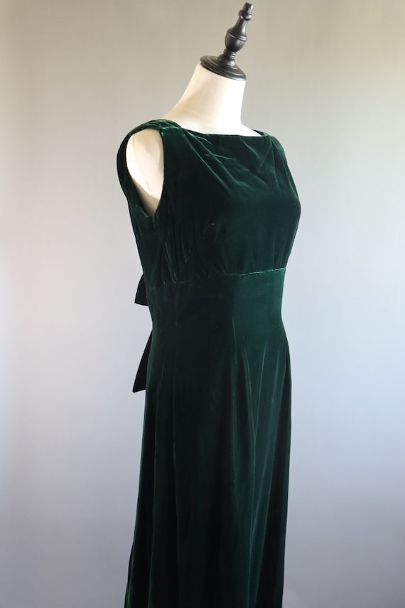 SALE | Emerald Green 1970s Dress | 70s dress 1970s