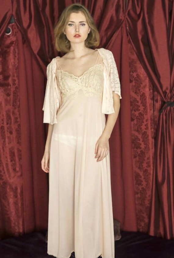 vintage lingerie gown