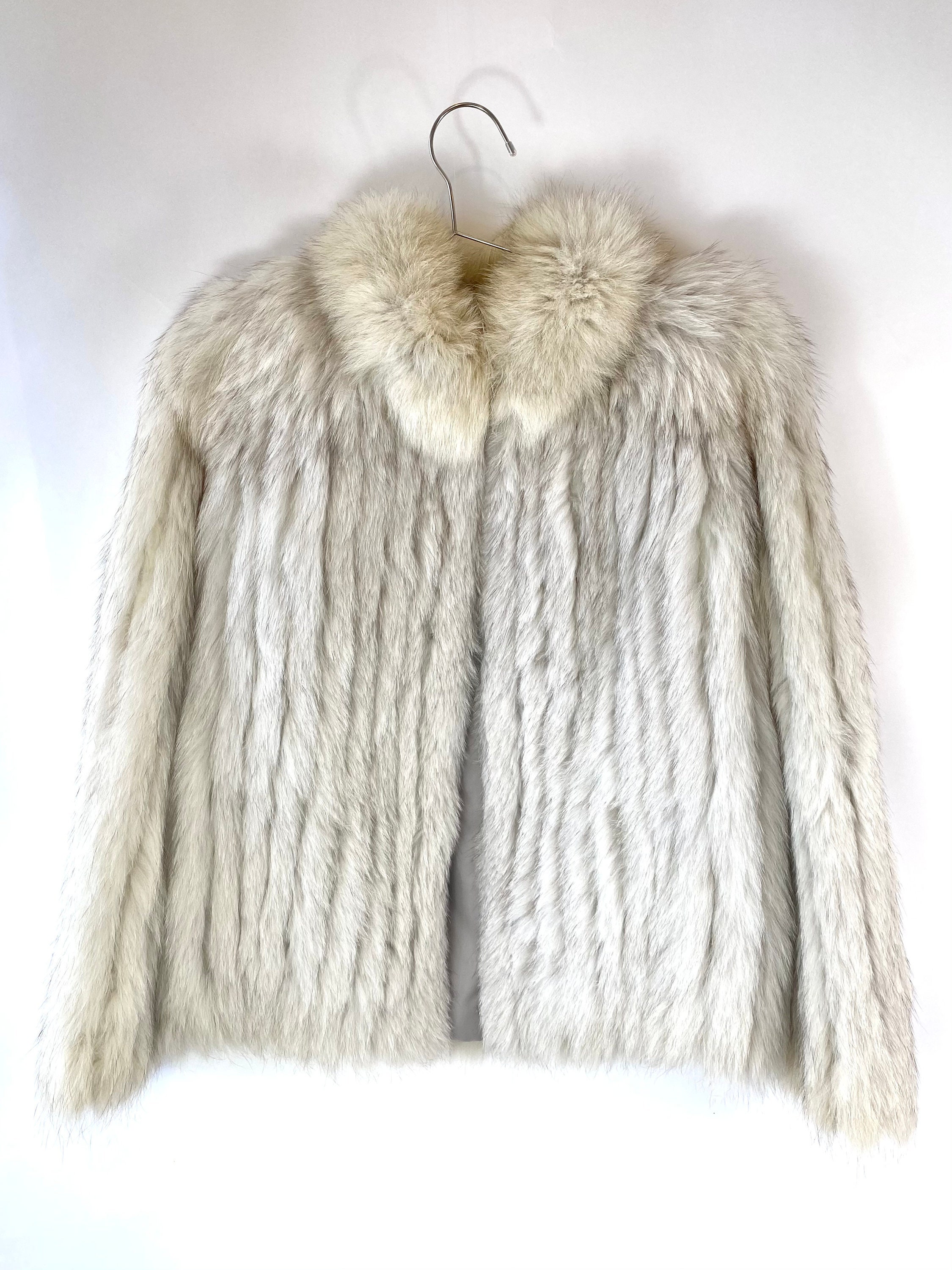 Early 2000s Fur Coat by Saga Fox Vintage Fox Fur - Etsy
