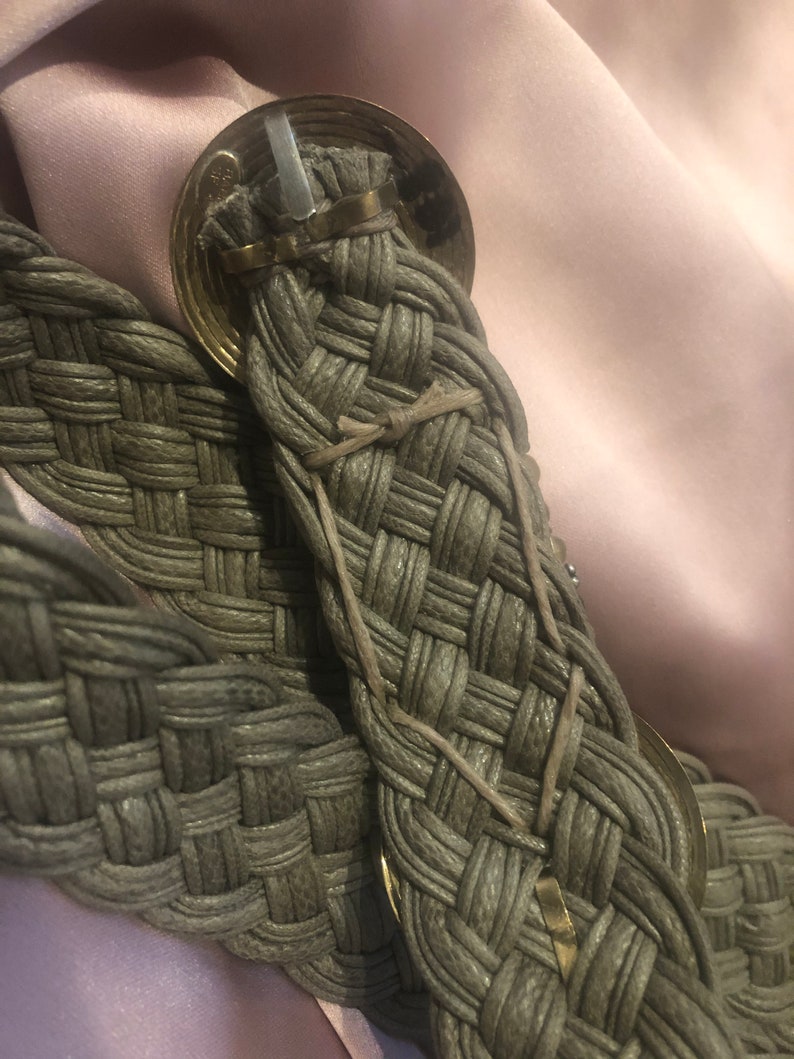 Handmade c vintage beaded belt 1980s Bohemian Belt