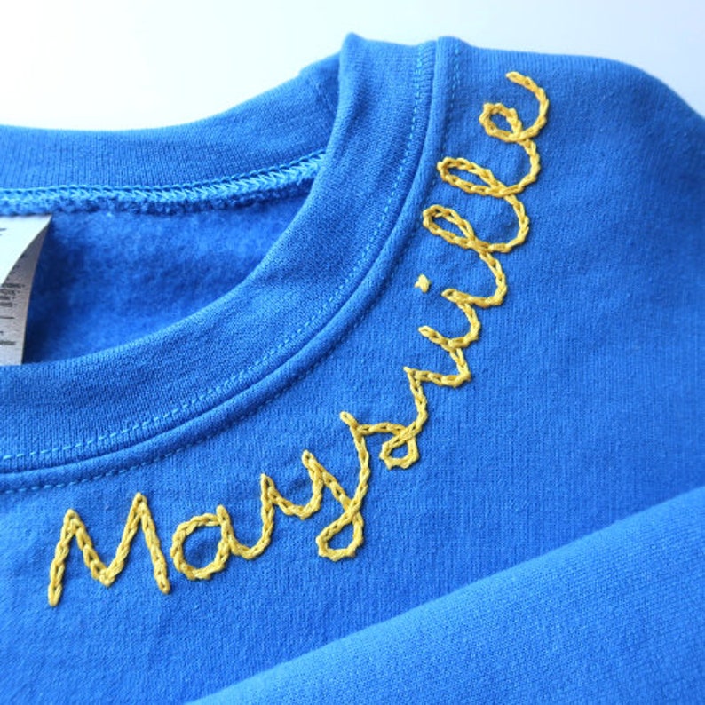 Custom stitched sweatshirts Clearance