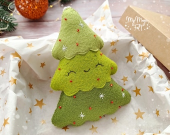 Christmas tree ornament felt Christmas ornament Christmas gift Christmas stocking fillers Christmas tree decorations Party favors Noel