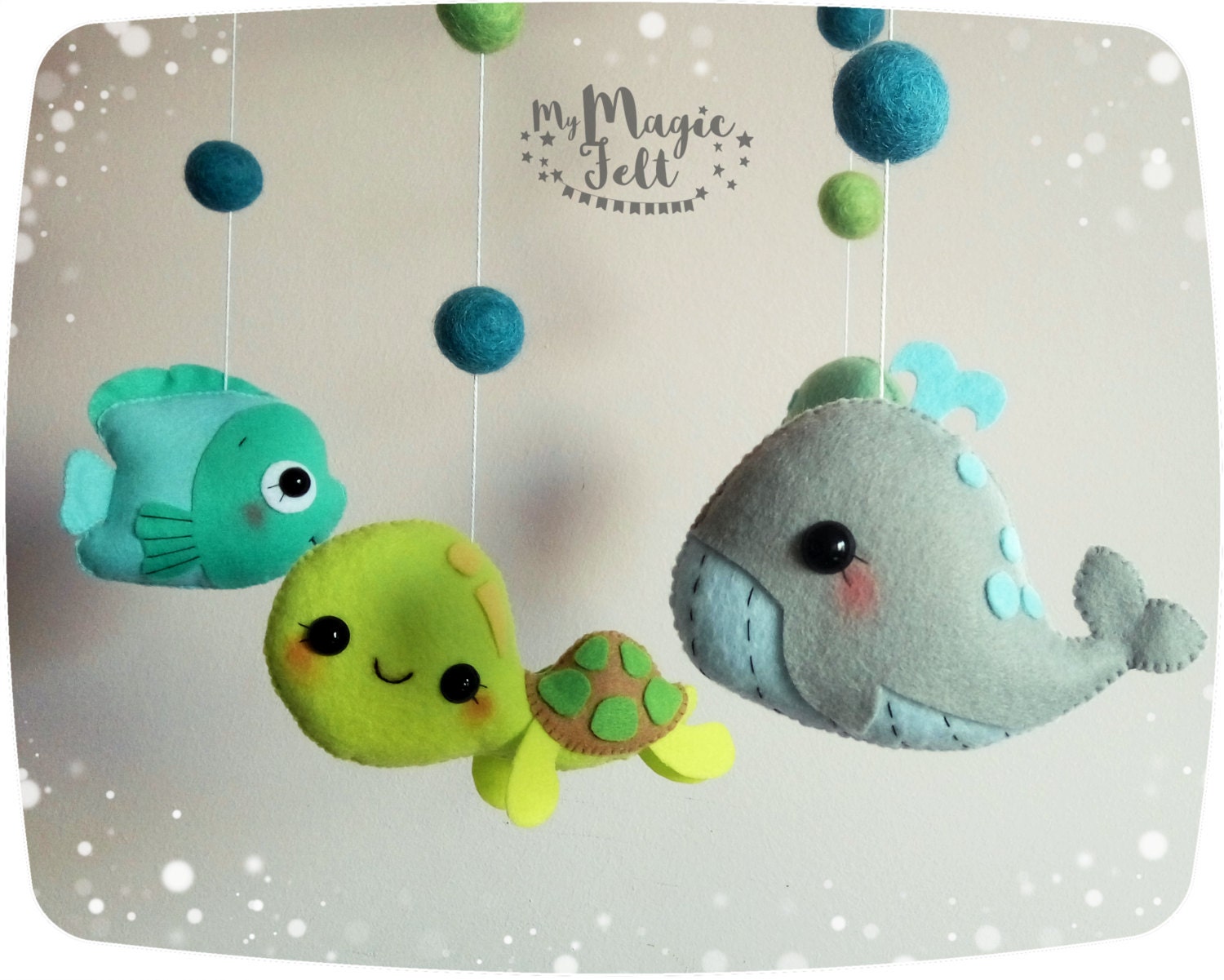 Crib mobile ocean Baby mobile sea Baby mobiles Baby boy Etsy