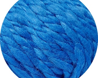 Obélix | Laine à tricoter main super épaisse | Très volumineux | 100 g | 80 % laine