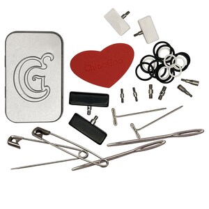 ChiaoGoo Tool Kit | Use with Small and Large Interchangeable Pieces