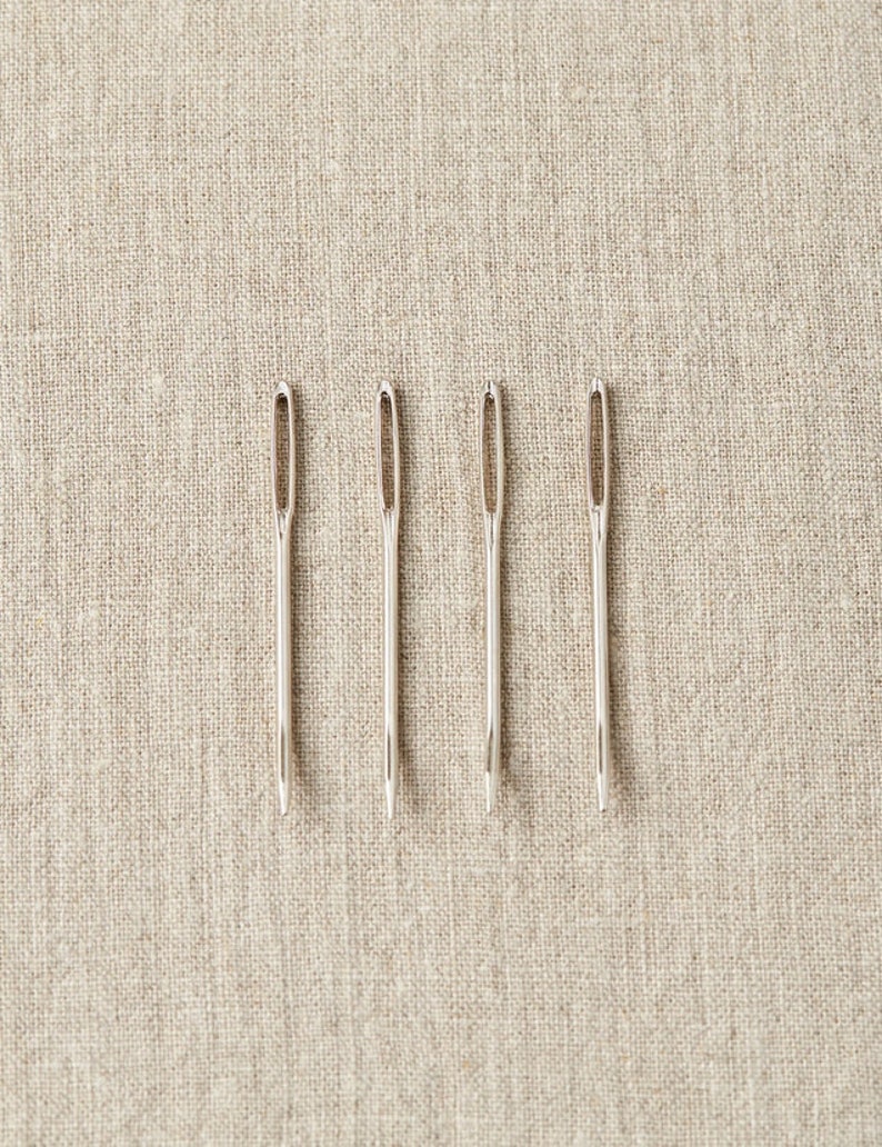 Tapestry Needles Wool Needles Bent Tip Finishing Knitted Etsy