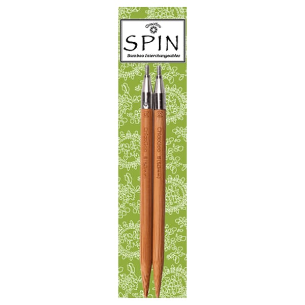 5in (13cm) long ChiaoGoo SPIN Interchangeable Tips
