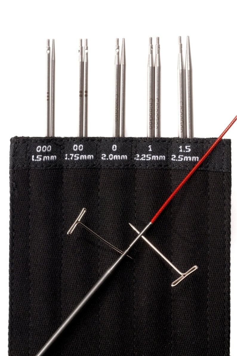 Chiaogoo Twist Mini Interchangeable Knitting Needles Set Etsy