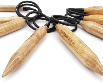 Lykke Big Mango Wood Fixed Circulars | 36in long | Chunky and Super Chunky Knitting | 15mm 19mm 25mm 30mm 35mm