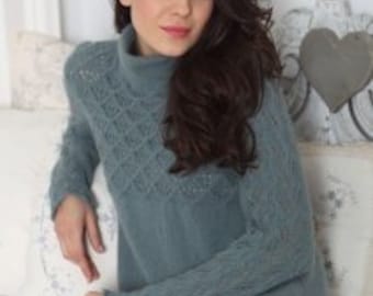 Angora 50 Lace Edged Jumper