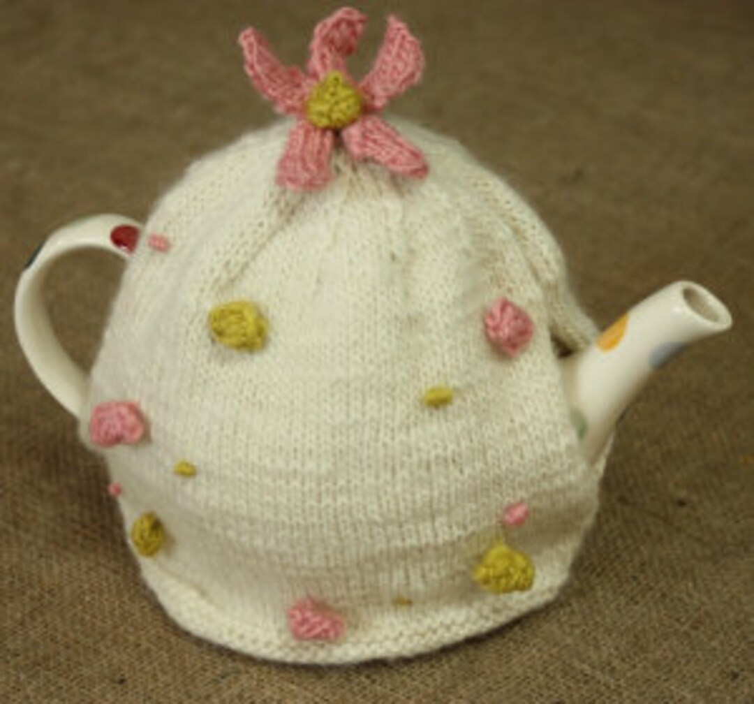 Dot and Bobble Tea Cosy Knitting Kit Etsy