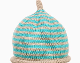 Striped Beanie Knitting Kit