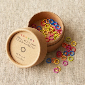 Coloured Ring Stitch Markers | Fixed Markers | Range of Sizes