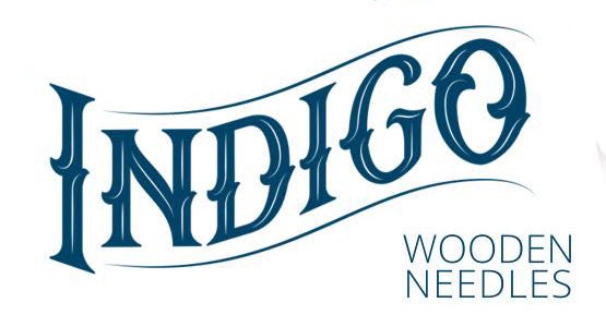 Lykke Indigo 10'' Wood Knitting Needles Straight Wood Needles Length 25 Cm  Single Pointed Needles for Knitting 2.75 Mm 12 Mm 
