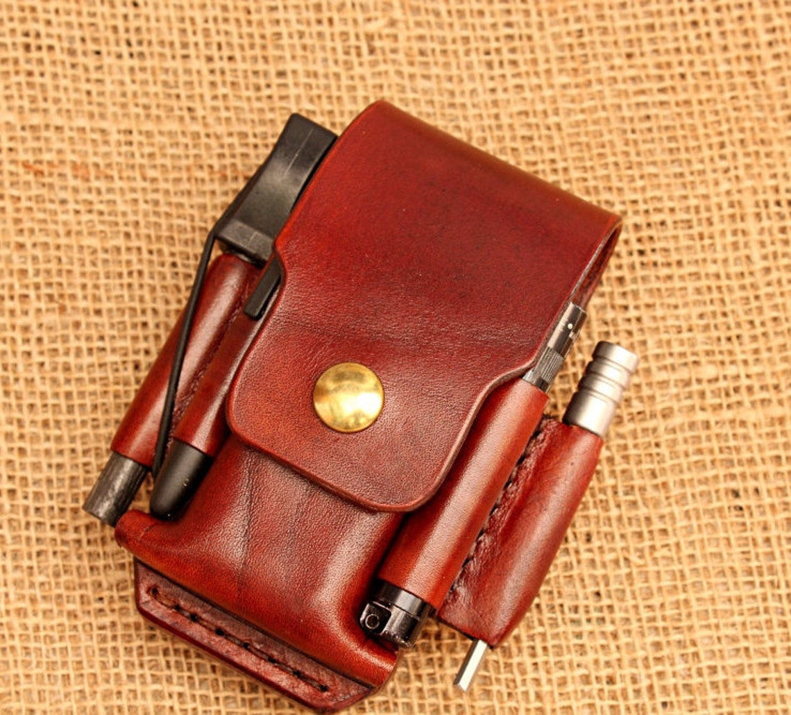 EDC Pouch for LEATHERMAN Wave Surge Double Extra Bit Etsy