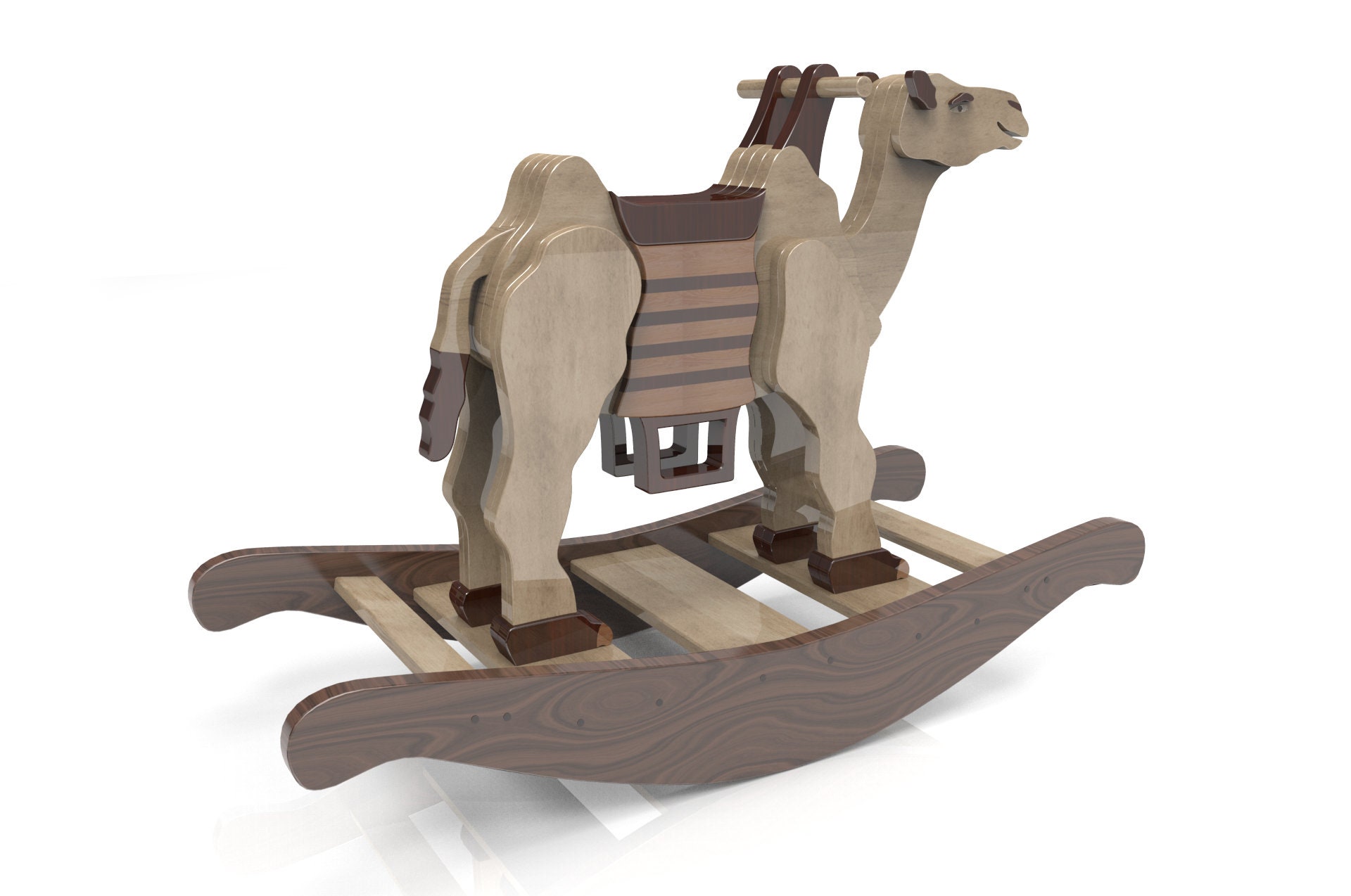 Rocking Horse Camel - Etsy UK