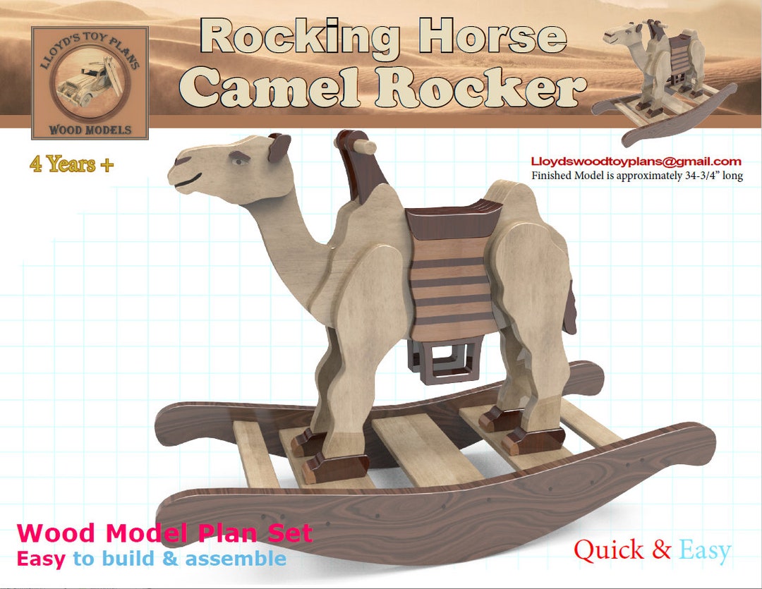 Rocking Horse Camel - Etsy UK