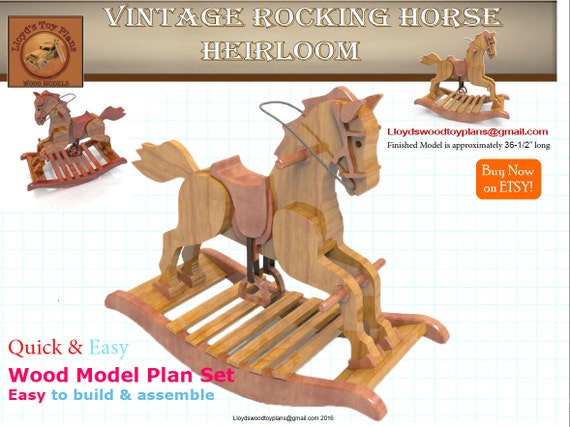 vintage rocking horse
