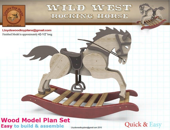quick and easy rocking horse