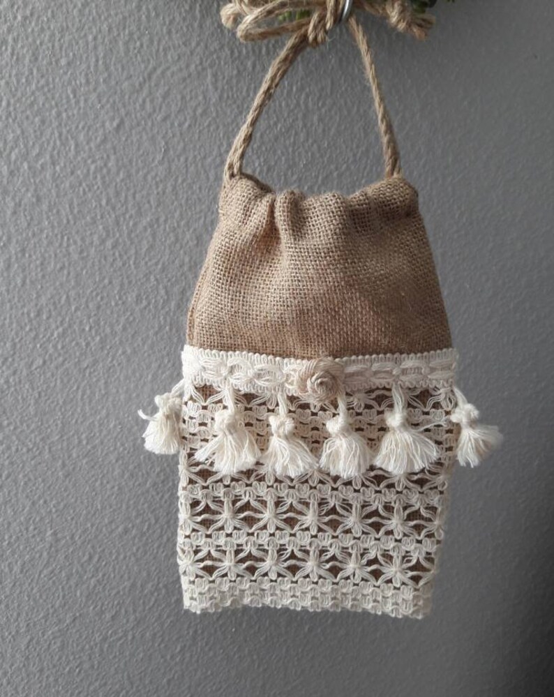 crochet money bag