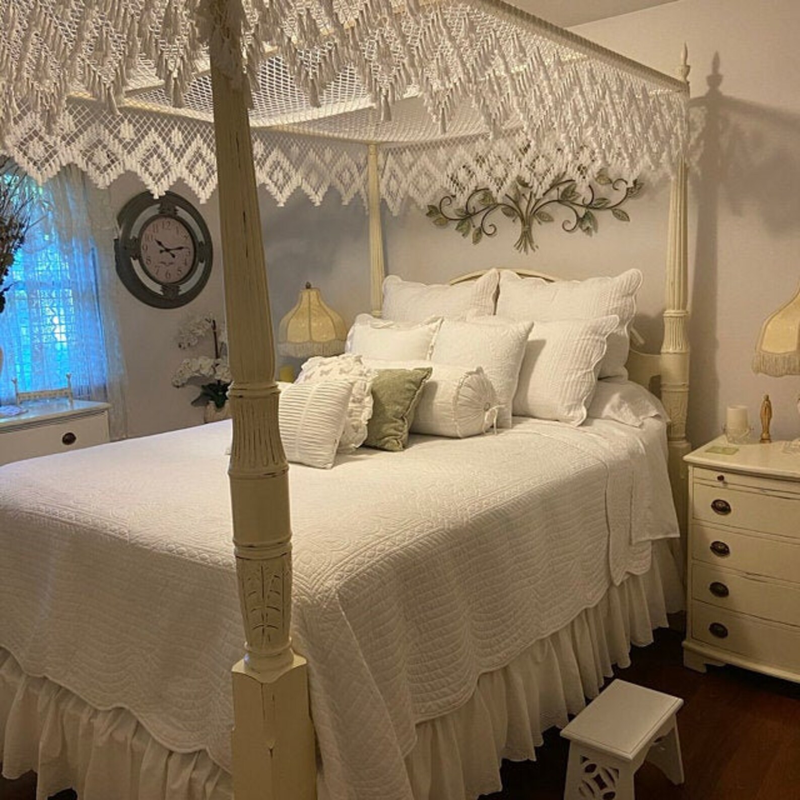 Queen Bed Canopies Tops for Canopy Beds choose Design Etsy