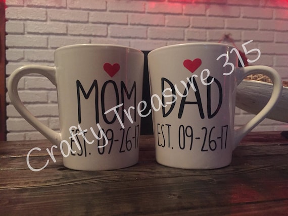 Personalized Dad Established Cup Coffee Mug