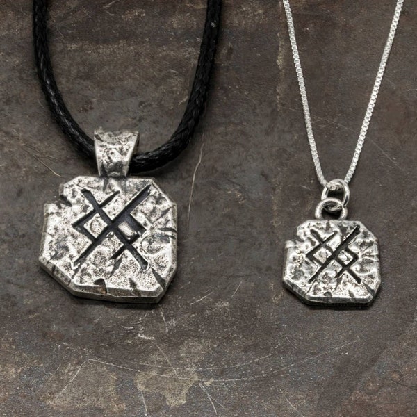 Eternal love Viking necklace set for him and her