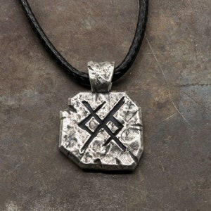 Eternal love Viking necklace for him (BIG)