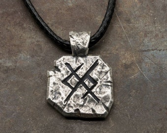 Eternal love Viking necklace for him (BIG)