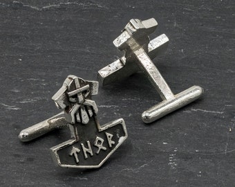 Thor Mjolnir VIKiNG  Cufflinks