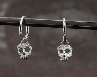 Little Skull Hoop earrings