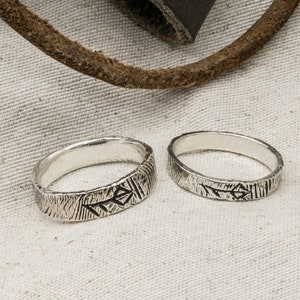 OFFER Viking engagement LOVE Rings image 9