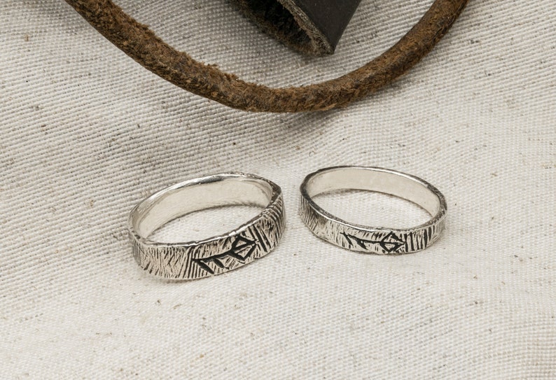 OFFER Viking engagement LOVE Rings image 9