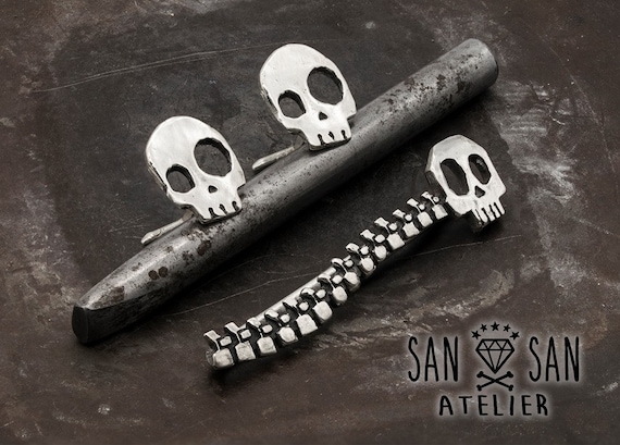 Alfiler De Corbata En Plata 950 Con Ónix - Sarah Kosta