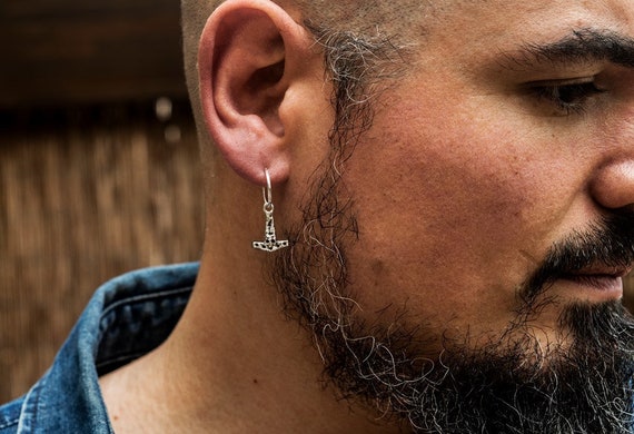 Male online viking earrings