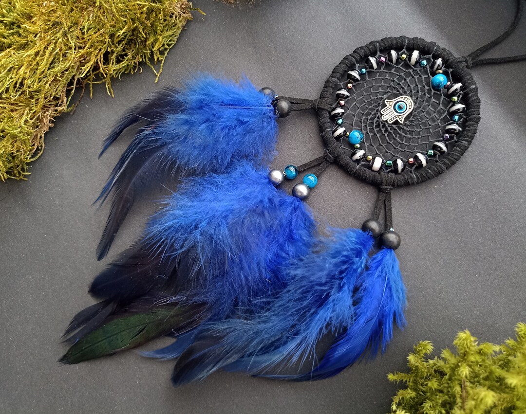 Dream Catcher Rear View Mirror Car Hanging Pendant Feather Wall Hanging