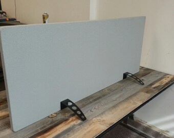 Desk Top Divider After Market Desk Divider Acoustic Work Etsy