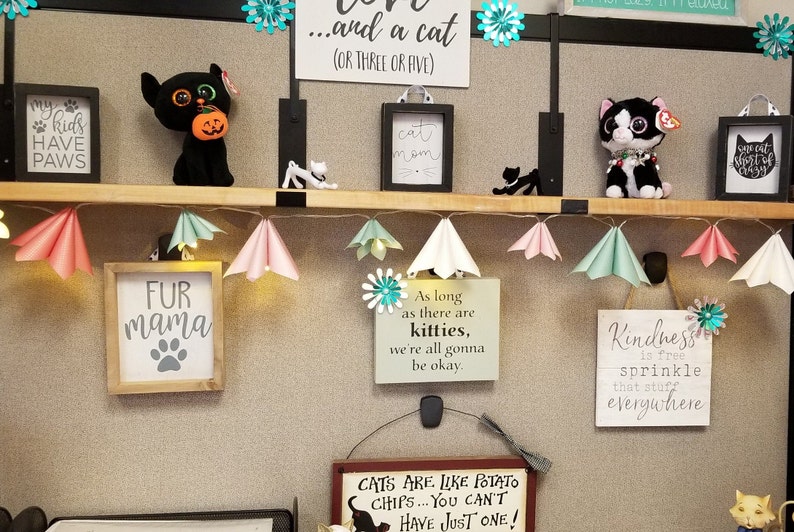 Cubicle Decor Cubicle Hanging Accessories Shelves Cubical Etsy