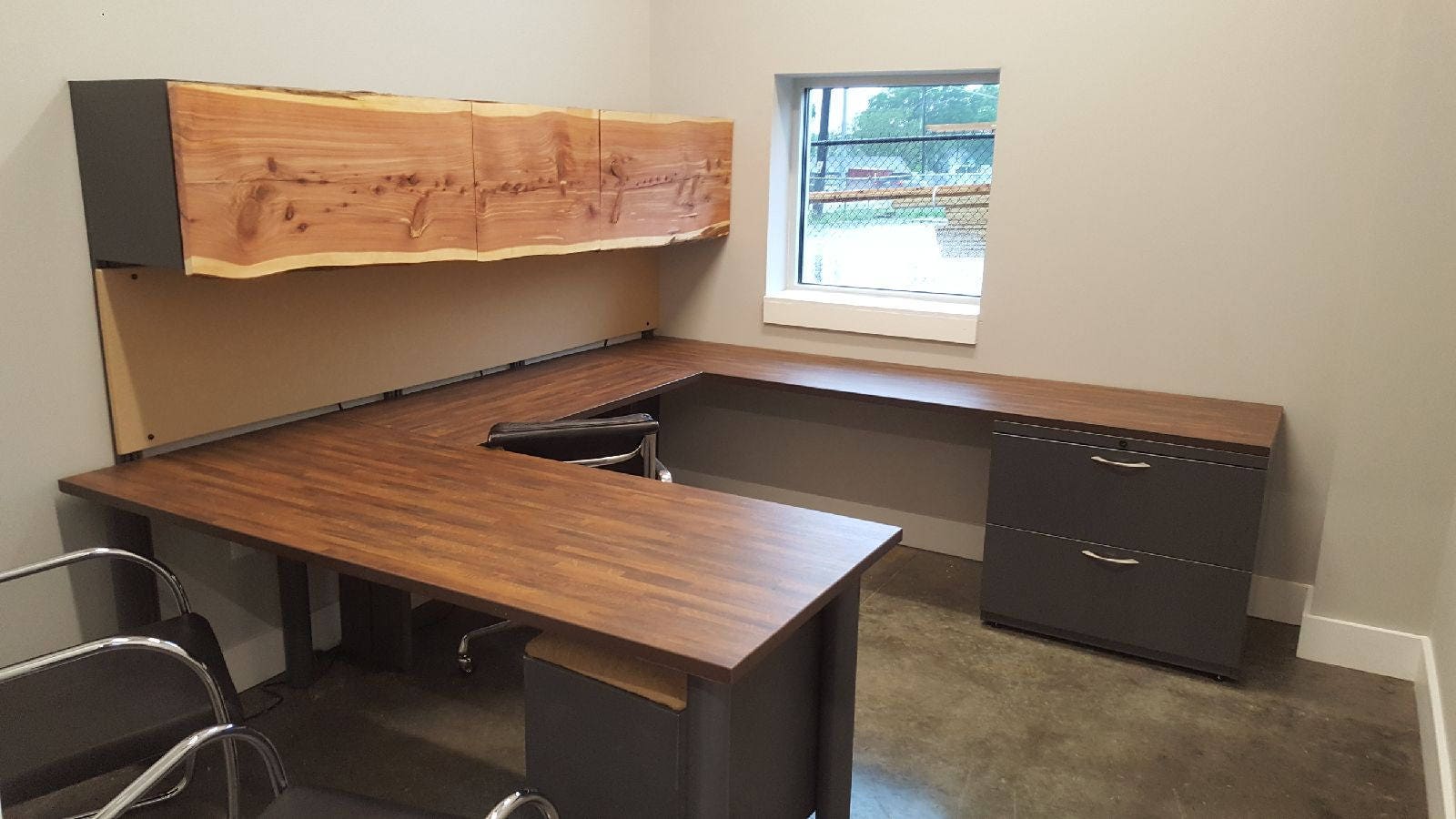 Custom U Shaped Office Desk Furniture 50