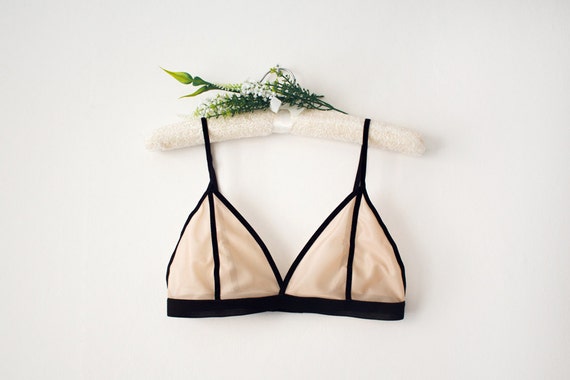 nude color bralette