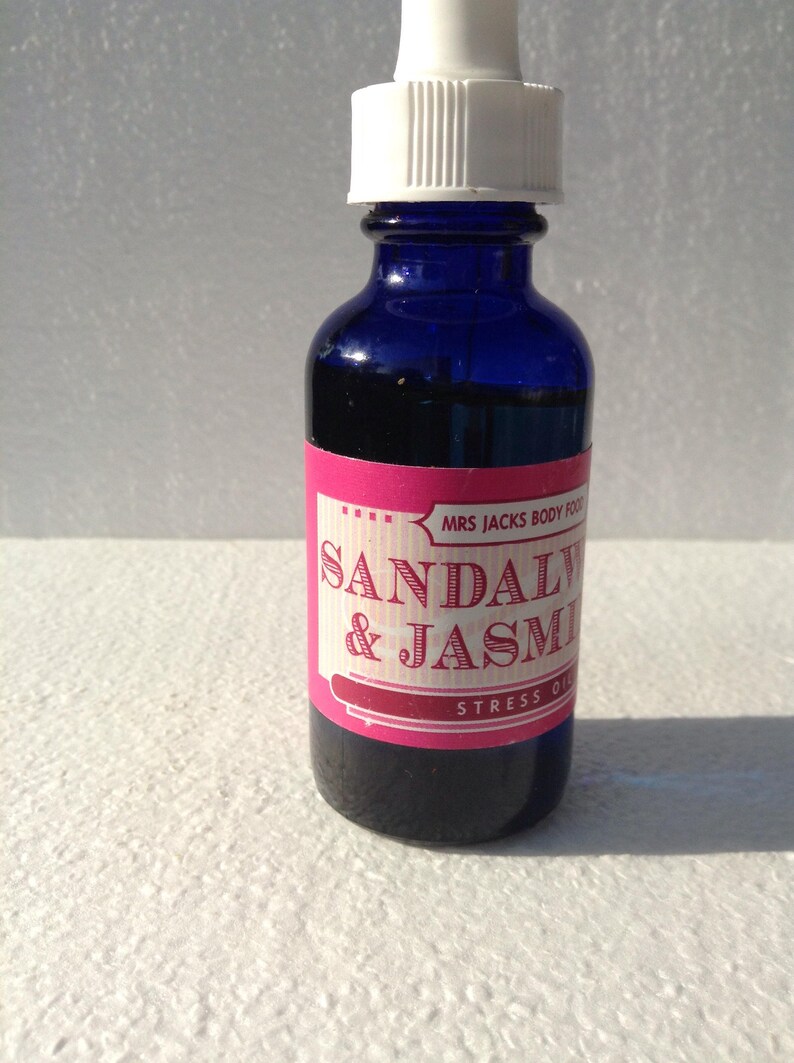 Sandalwood & Jasmine/ Aromatherapy/massage Oil Etsy