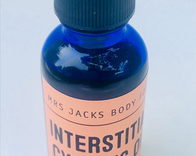 Cystitis/massage Oil/interstitial Cystitis/ic Flares/ Pain Etsy