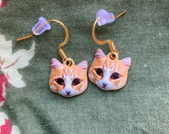 Feline Council Earrings: (Cat Earrings)