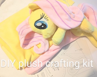 Kit de costura DIY de peluche de poni