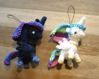 Pony Princess Amigurumi-Charm