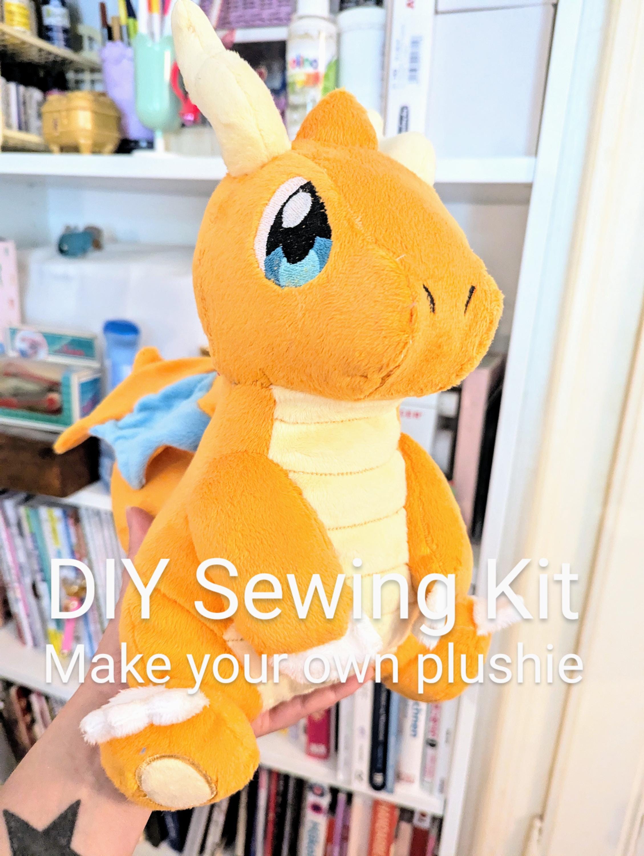 DIYドラゴンモンスティーぬいぐるみ裁縫キット - Etsy 日本