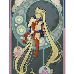 DIRECT DOWNLOAD - Tarot Poster &quot;The Moon&quot;