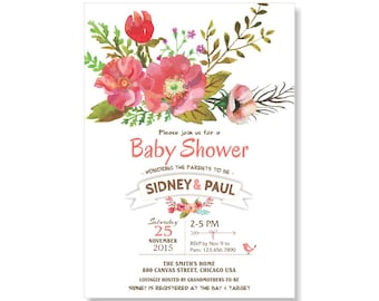 Flower girl invite | Etsy